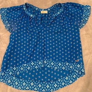 Sheer Hollister top